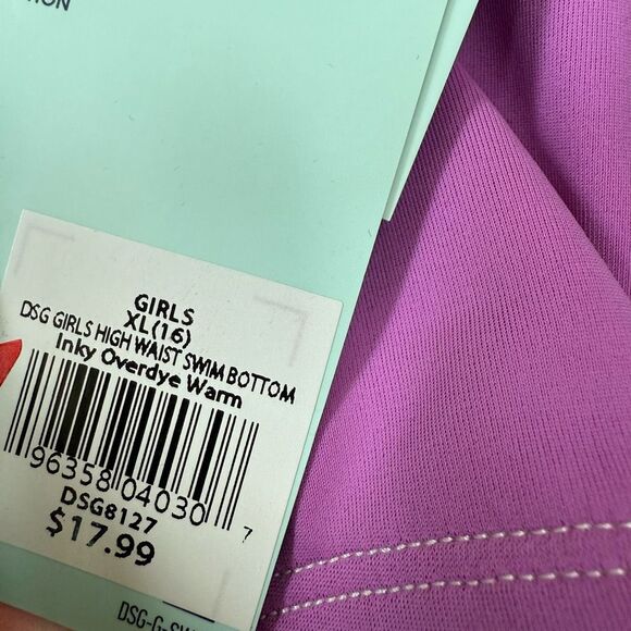 DSG set of 3 Girls' Swimsuit bottoms size XL 16 NWT - Picture 4 of 8